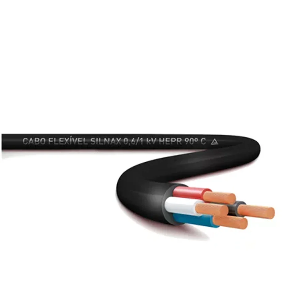 Cabo flexível hepr 4x16mm preto 1kv vendido por metro - Sil