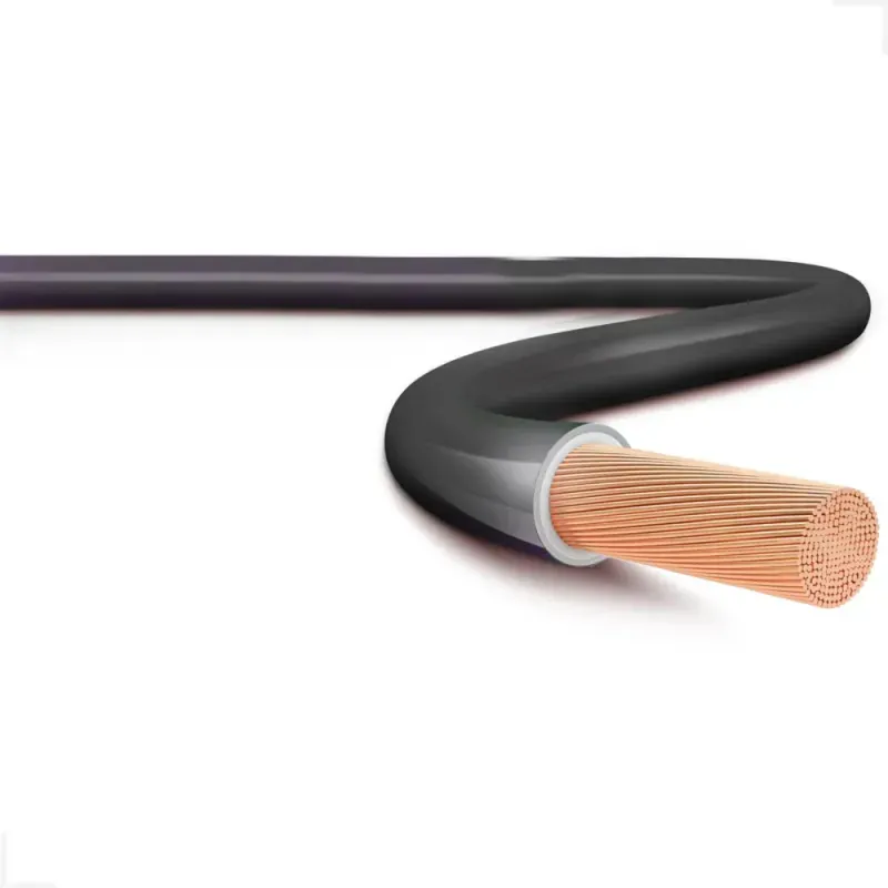 Cabo pp flexível 4 x 2,5mm 300v/500v preto vendido por metro- Sil