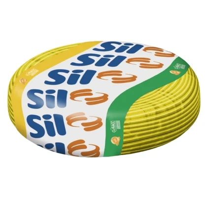 Cabo Flexivel 2,5mm Amarelo 750v Rolo 100 Metros - Sil