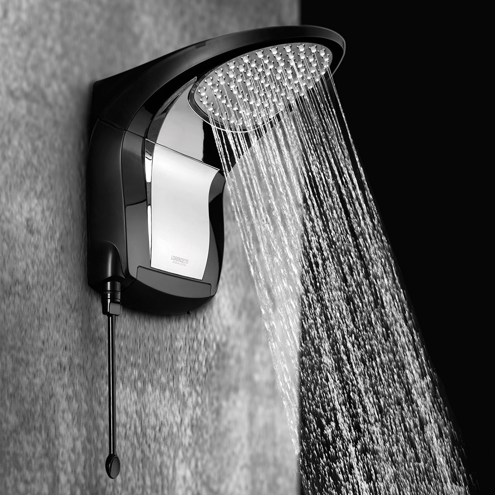 Ducha acqua jet ultra blk/cr 220v 7800w- Lorenzetti