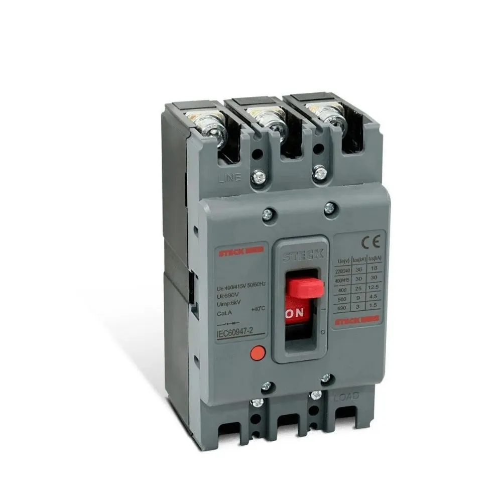 Disjuntor 3P 175A 42Ka 220V Sdjs175 - Steck