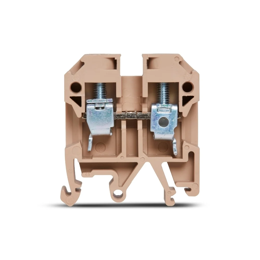 Conector borne sak 6mm bege - Steck