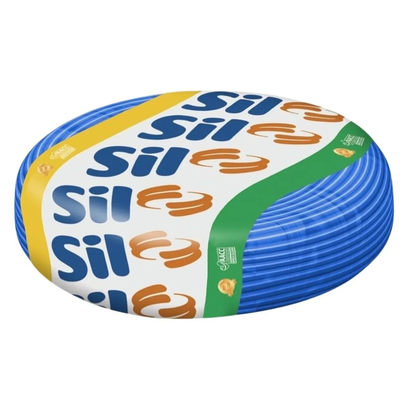 Cabo Flexível 750V 4mm rolo com 100 metros azul - Sil