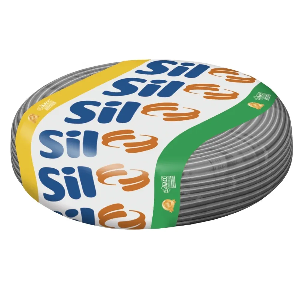 Cabo flexível 750V 1,5mm rolo com 100 metros cinza - Sil